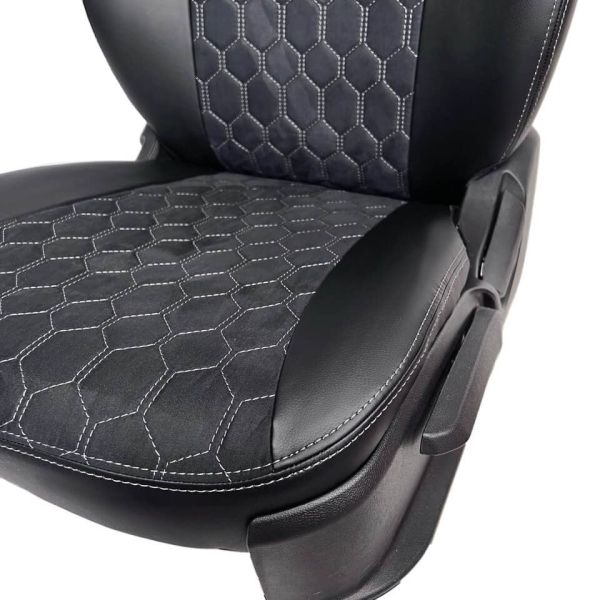 Чехлы Алькантара на Sollers Atlant (2022+) 3 места